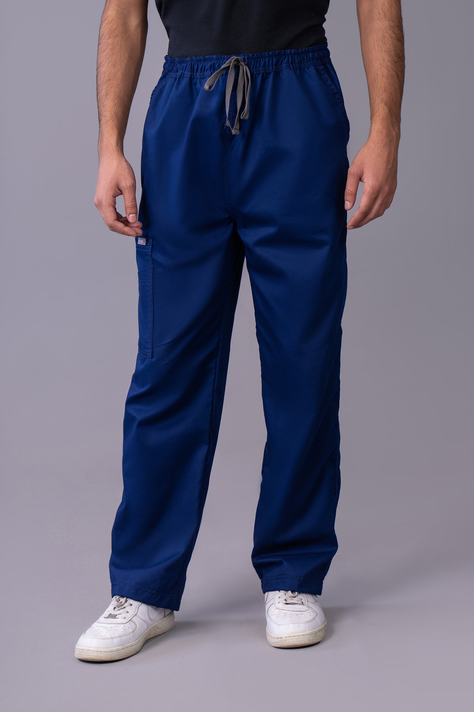 Blue unisex trousers