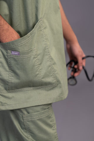 Relay 5-Pocket Scrub Top - Frubs