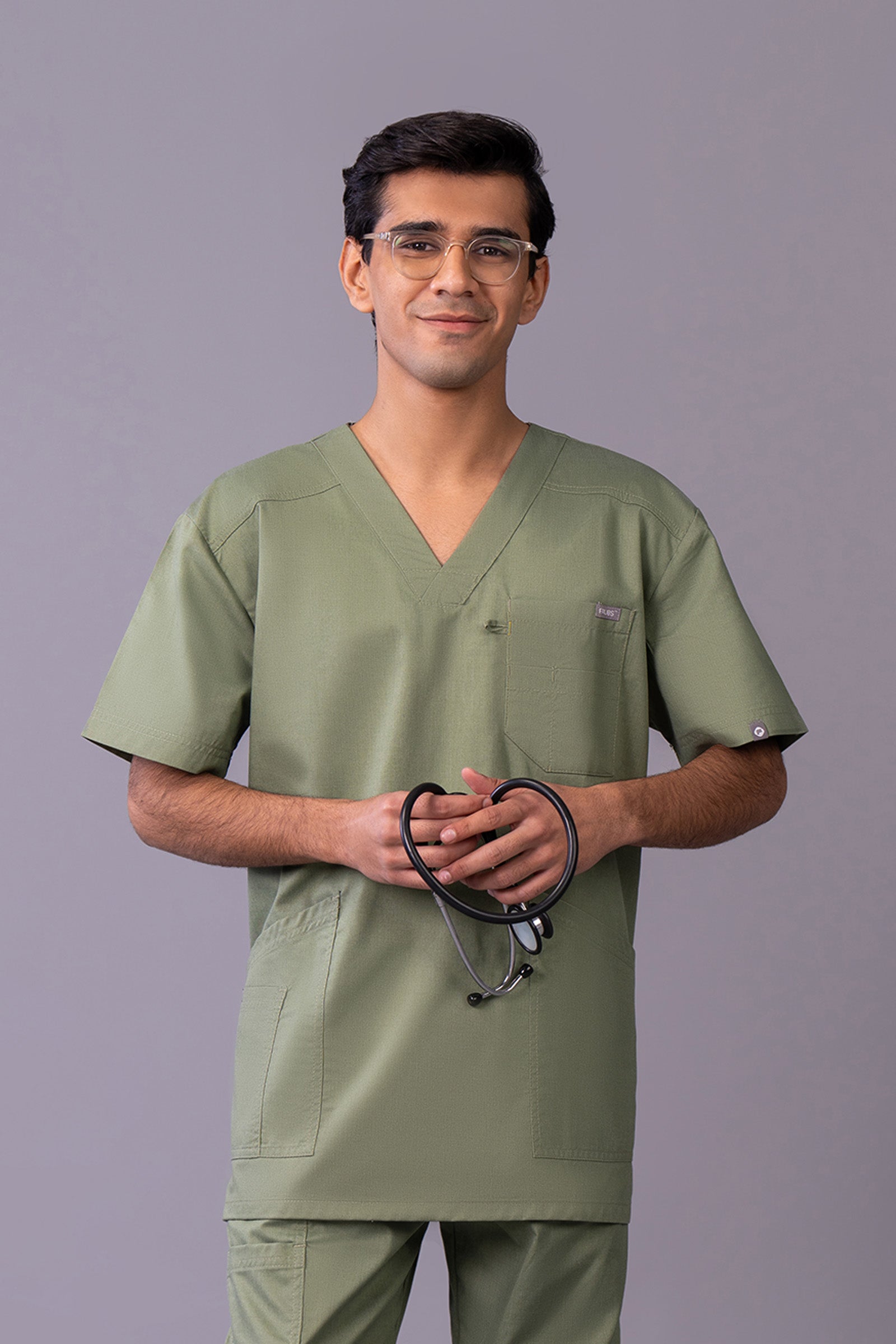 Relay 5-Pocket Scrub Top - Frubs