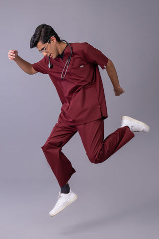 Rene 3-Pocket Scrub Top