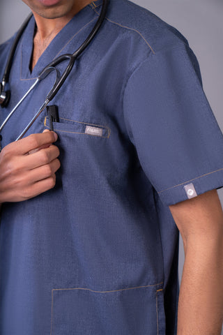 Rene 3-Pocket Scrub Top